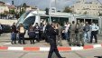 بالصور : اصابة شرطي اسرائيلي في عملية طعن في القدس 